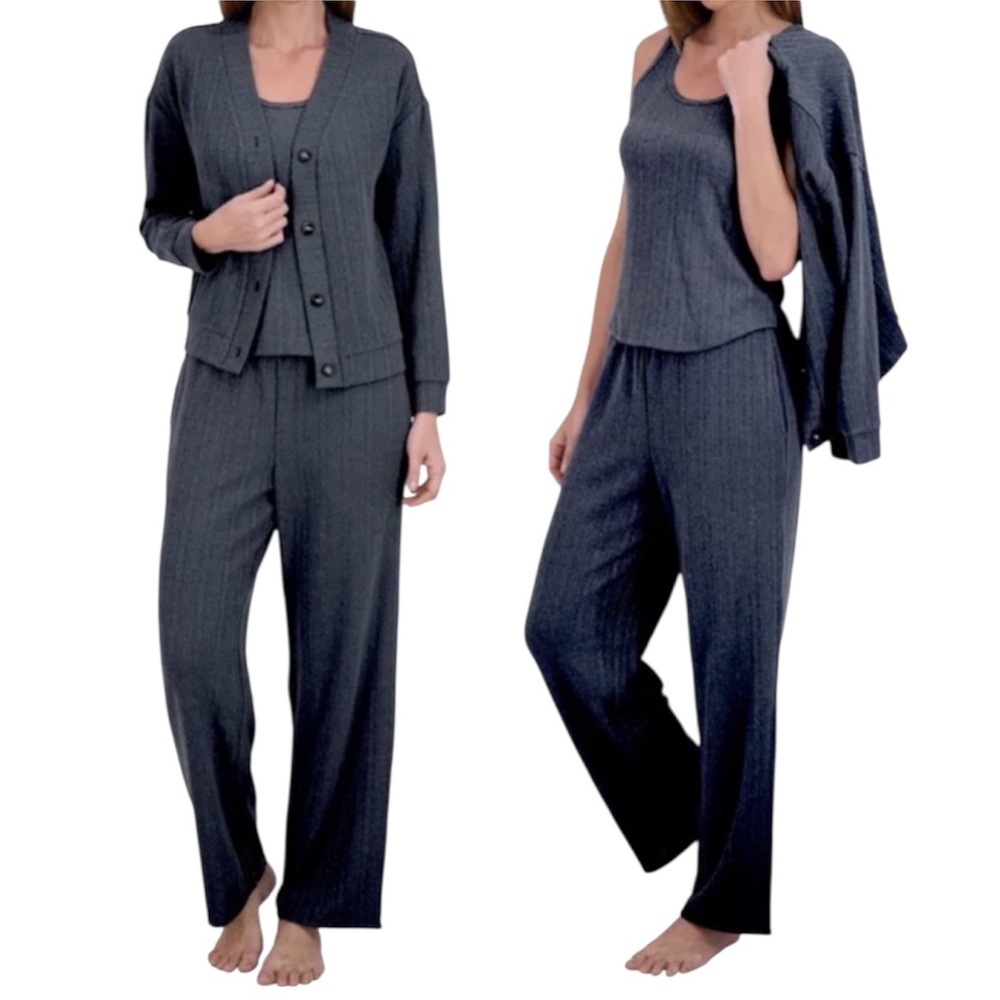 Live2Lounge Women's 3-piece Lounge Set/Blue Small